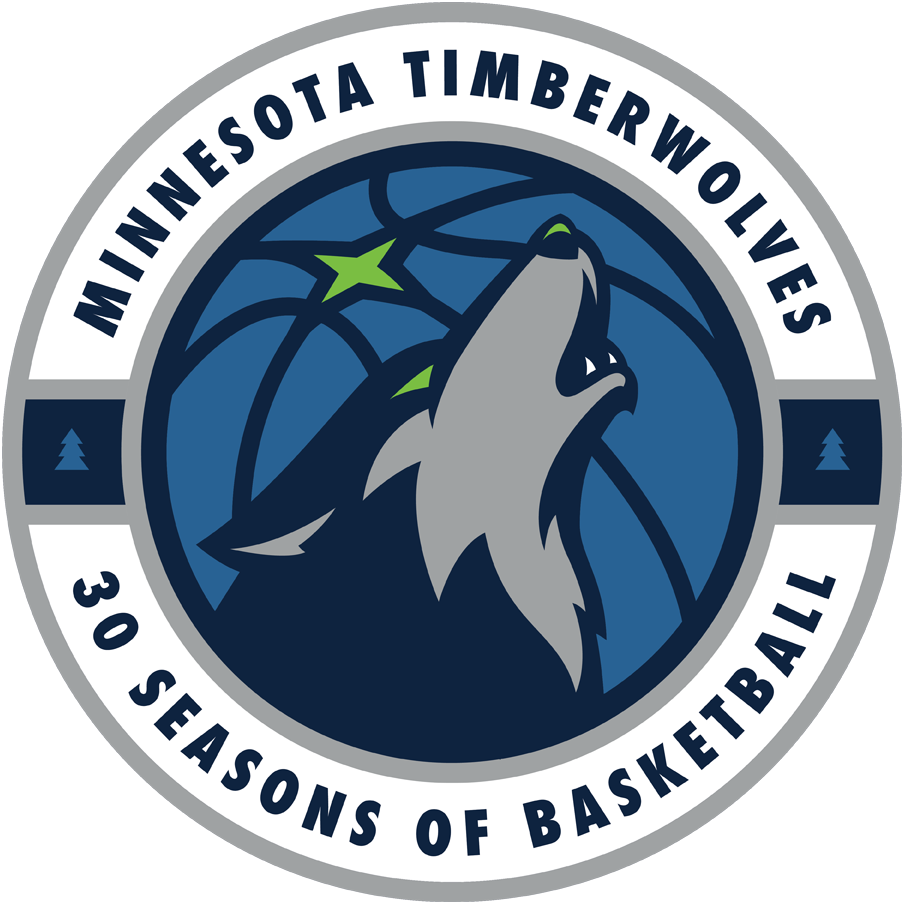 Minnesota Timberwolves 2018-2019 Anniversary Logo cricut iron on